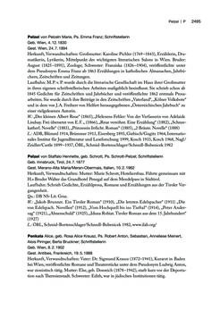 Image of the Page - 2495 - in biografiA. - Lexikon österreichischer Frauen, Volume 3, P – Z