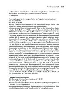 Image of the Page - 2499 - in biografiA. - Lexikon österreichischer Frauen, Volume 3, P – Z