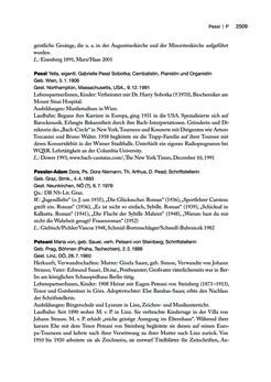 Image of the Page - 2509 - in biografiA. - Lexikon österreichischer Frauen, Volume 3, P – Z