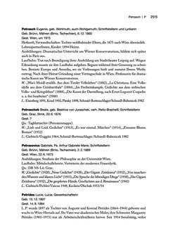 Image of the Page - 2515 - in biografiA. - Lexikon österreichischer Frauen, Volume 3, P – Z