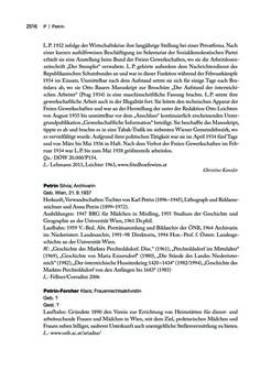 Image of the Page - 2516 - in biografiA. - Lexikon österreichischer Frauen, Volume 3, P – Z