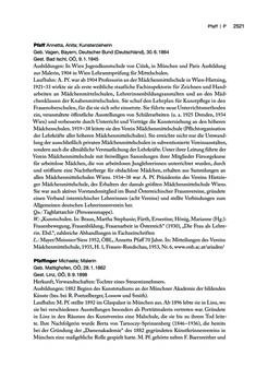 Image of the Page - 2521 - in biografiA. - Lexikon österreichischer Frauen, Volume 3, P – Z