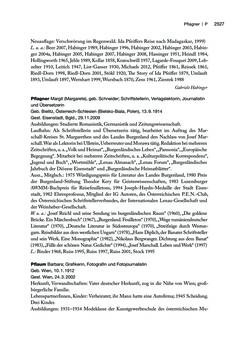 Image of the Page - 2527 - in biografiA. - Lexikon österreichischer Frauen, Volume 3, P – Z
