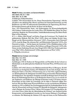 Bild der Seite - 2548 - in biografiA. - Lexikon österreichischer Frauen, Band 3, P – Z
