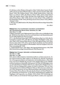 Bild der Seite - 2562 - in biografiA. - Lexikon österreichischer Frauen, Band 3, P – Z