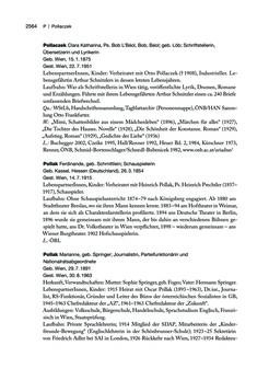 Bild der Seite - 2564 - in biografiA. - Lexikon österreichischer Frauen, Band 3, P – Z