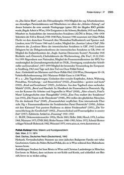 Bild der Seite - 2565 - in biografiA. - Lexikon österreichischer Frauen, Band 3, P – Z