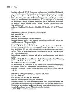 Bild der Seite - 2570 - in biografiA. - Lexikon österreichischer Frauen, Band 3, P – Z