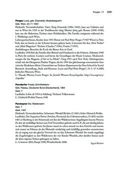 Image of the Page - 2581 - in biografiA. - Lexikon österreichischer Frauen, Volume 3, P – Z