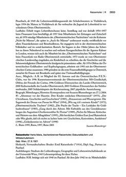 Bild der Seite - 2653 - in biografiA. - Lexikon österreichischer Frauen, Band 3, P – Z