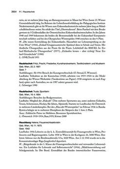 Image of the Page - 2654 - in biografiA. - Lexikon österreichischer Frauen, Volume 3, P – Z