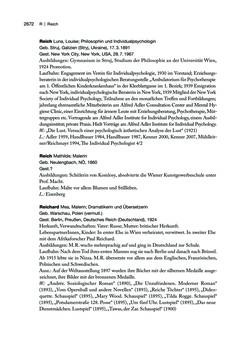 Image of the Page - 2672 - in biografiA. - Lexikon österreichischer Frauen, Volume 3, P – Z