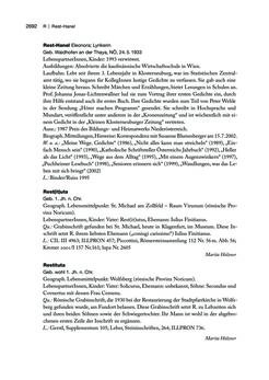 Image of the Page - 2692 - in biografiA. - Lexikon österreichischer Frauen, Volume 3, P – Z