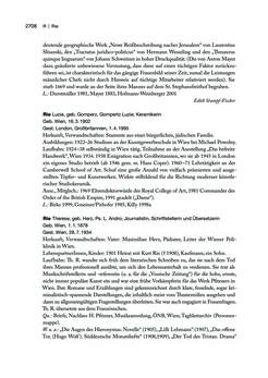 Image of the Page - 2708 - in biografiA. - Lexikon österreichischer Frauen, Volume 3, P – Z