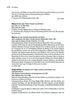 Image of the Page - 2718 - in biografiA. - Lexikon österreichischer Frauen, Volume 3, P – Z