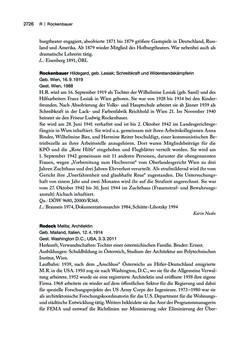 Image of the Page - 2726 - in biografiA. - Lexikon österreichischer Frauen, Volume 3, P – Z