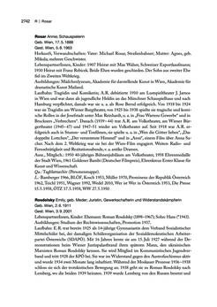 Image of the Page - 2742 - in biografiA. - Lexikon österreichischer Frauen, Volume 3, P – Z