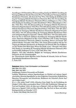 Image of the Page - 2786 - in biografiA. - Lexikon österreichischer Frauen, Volume 3, P – Z