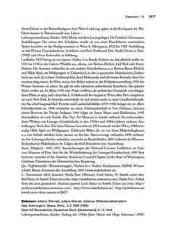 Image of the Page - 2817 - in biografiA. - Lexikon österreichischer Frauen, Volume 3, P – Z