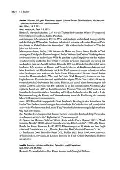 Image of the Page - 2834 - in biografiA. - Lexikon österreichischer Frauen, Volume 3, P – Z