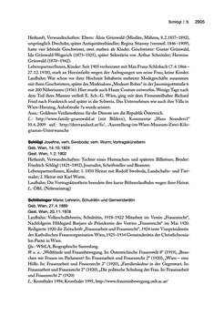 Image of the Page - 2905 - in biografiA. - Lexikon österreichischer Frauen, Volume 3, P – Z
