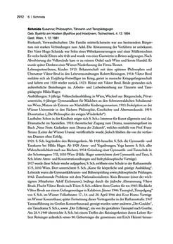 Image of the Page - 2912 - in biografiA. - Lexikon österreichischer Frauen, Volume 3, P – Z