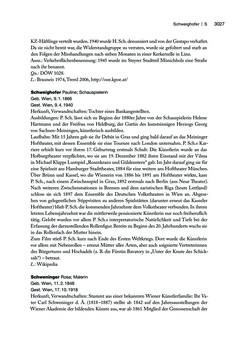 Image of the Page - 3027 - in biografiA. - Lexikon österreichischer Frauen, Volume 3, P – Z