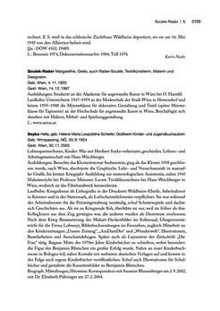 Image of the Page - 3109 - in biografiA. - Lexikon österreichischer Frauen, Volume 3, P – Z