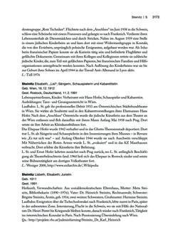 Image of the Page - 3173 - in biografiA. - Lexikon österreichischer Frauen, Volume 3, P – Z