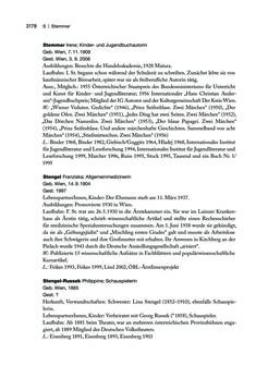 Image of the Page - 3178 - in biografiA. - Lexikon österreichischer Frauen, Volume 3, P – Z