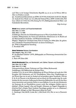 Bild der Seite - 3222 - in biografiA. - Lexikon österreichischer Frauen, Band 3, P – Z