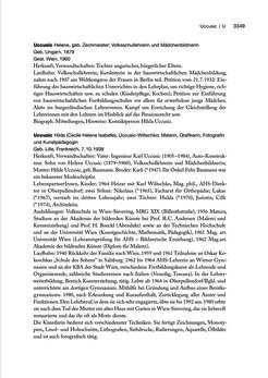 Image of the Page - 3349 - in biografiA. - Lexikon österreichischer Frauen, Volume 3, P – Z