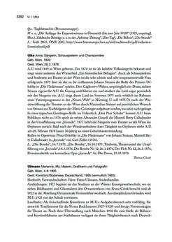 Bild der Seite - 3352 - in biografiA. - Lexikon österreichischer Frauen, Band 3, P – Z