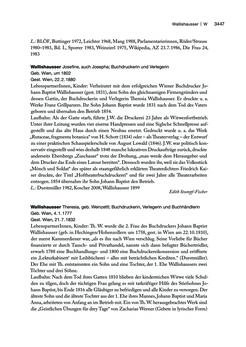 Bild der Seite - 3447 - in biografiA. - Lexikon österreichischer Frauen, Band 3, P – Z