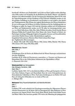 Image of the Page - 3494 - in biografiA. - Lexikon österreichischer Frauen, Volume 3, P – Z