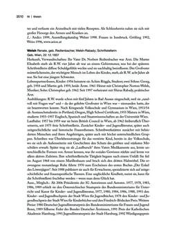 Image of the Page - 3510 - in biografiA. - Lexikon österreichischer Frauen, Volume 3, P – Z