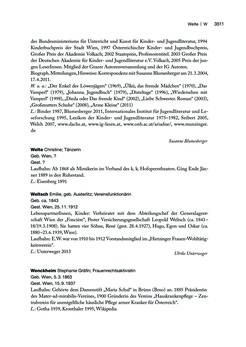 Image of the Page - 3511 - in biografiA. - Lexikon österreichischer Frauen, Volume 3, P – Z