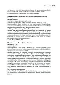 Image of the Page - 3553 - in biografiA. - Lexikon österreichischer Frauen, Volume 3, P – Z