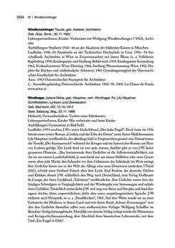 Image of the Page - 3554 - in biografiA. - Lexikon österreichischer Frauen, Volume 3, P – Z