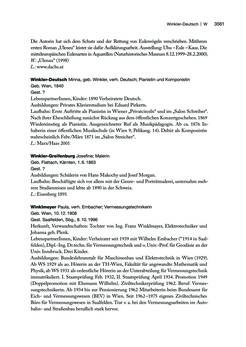 Image of the Page - 3561 - in biografiA. - Lexikon österreichischer Frauen, Volume 3, P – Z