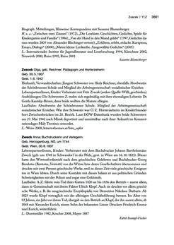 Image of the Page - 3661 - in biografiA. - Lexikon österreichischer Frauen, Volume 3, P – Z