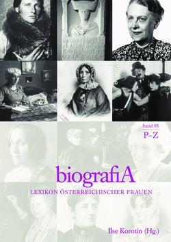 Bild der Seite - Einband vorne - in biografiA. - Lexikon österreichischer Frauen, Band 3, P – Z