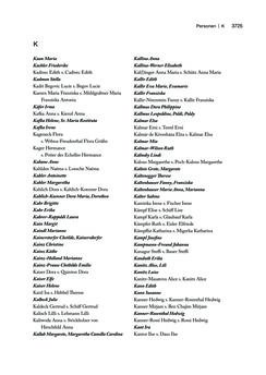 Image of the Page - 3725 - in biografiA. - Lexikon österreichischer Frauen, Volume 4, Register