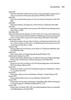 Bild der Seite - 4011 - in biografiA. - Lexikon österreichischer Frauen, Band 4, Register