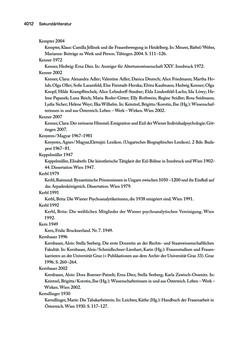 Bild der Seite - 4012 - in biografiA. - Lexikon österreichischer Frauen, Band 4, Register