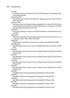 Bild der Seite - 4014 - in biografiA. - Lexikon österreichischer Frauen, Band 4, Register