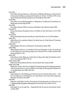 Image of the Page - 4021 - in biografiA. - Lexikon österreichischer Frauen, Volume 4, Register