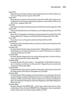 Bild der Seite - 4033 - in biografiA. - Lexikon österreichischer Frauen, Band 4, Register
