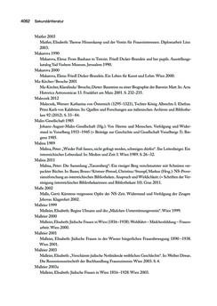 Image of the Page - 4062 - in biografiA. - Lexikon österreichischer Frauen, Volume 4, Register