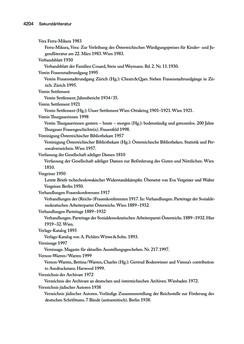 Image of the Page - 4204 - in biografiA. - Lexikon österreichischer Frauen, Volume 4, Register